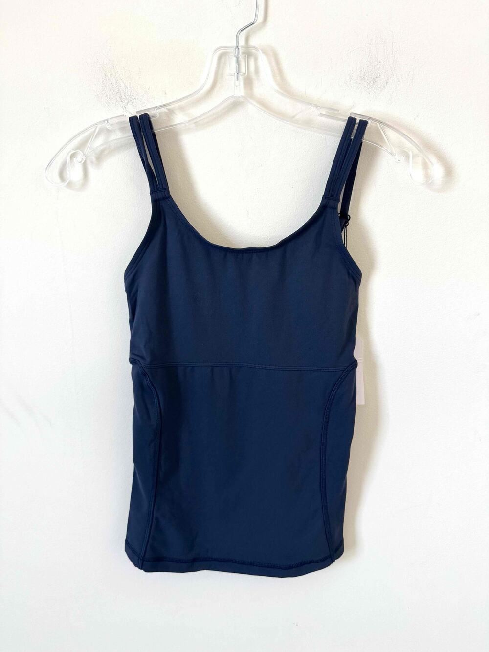 Universal Standard Spaghetti Strap Tank Top Navy Blue Size 0-00 NEW